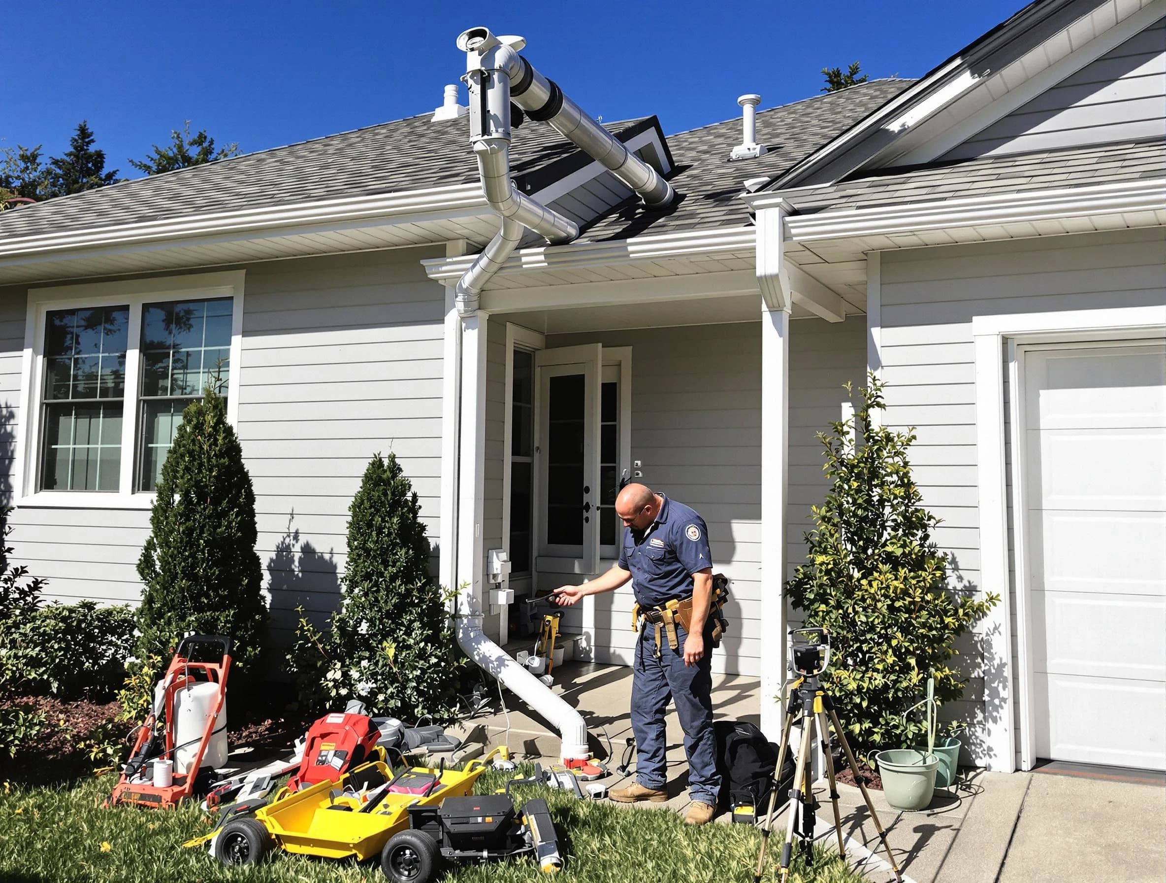 Downspout Repair in South Euclid